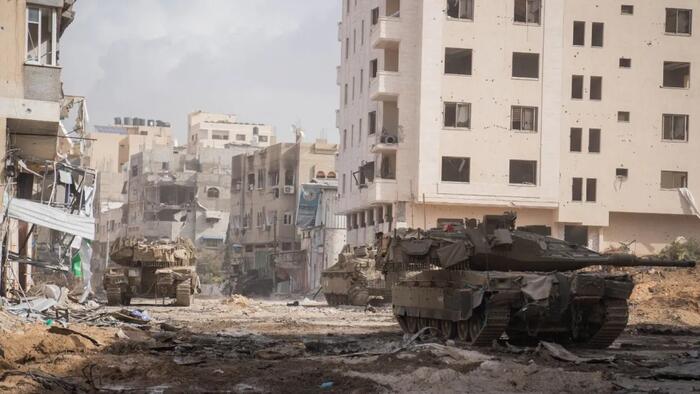 NextImg:Israel To Take Control Of All Of Gaza, But Netanyahu Claims Not Forever
