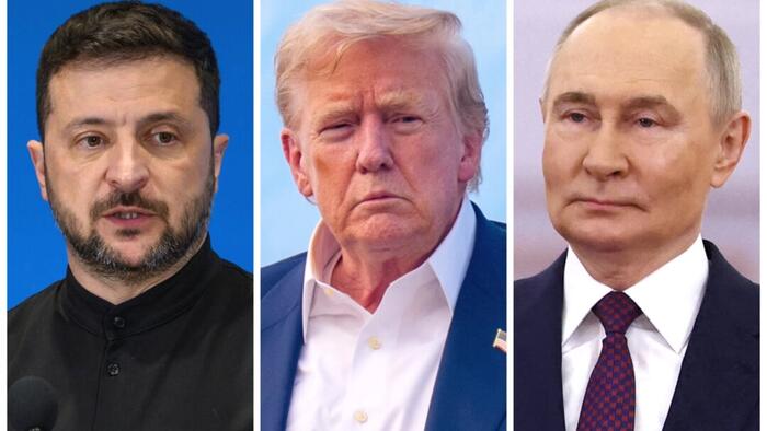 NextImg:European Leaders Call For Protection Of Ukraine As Trump-Putin Summit Looms