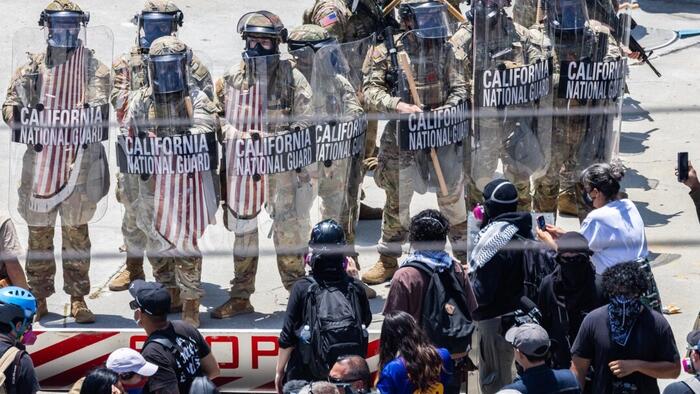 NextImg:Trial Begins Over Trump's Use Of National Guard In California