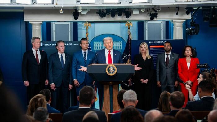 NextImg:Amid DC Takeover, Trump Eyes Crime In Other Cities - Here's What To Know
