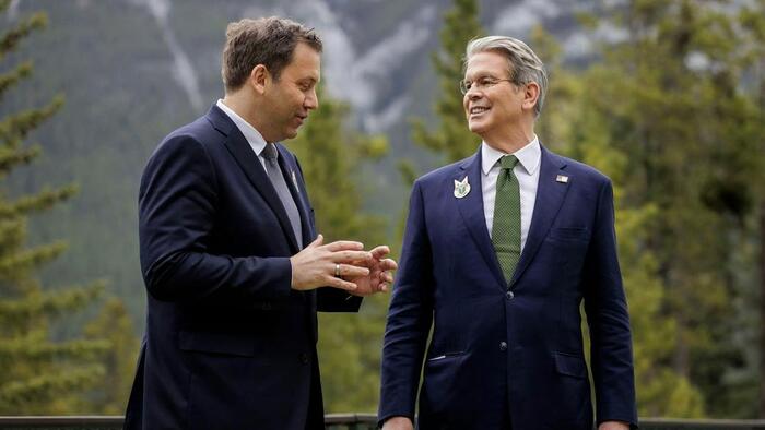 NextImg:Germany's Debt Minister Meets Wall Street’s Hawk: Ideologies Collide in DC