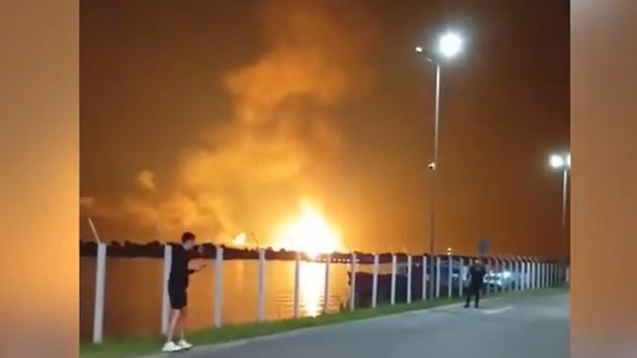 NextImg:NATO Member Scrambles Jets As Russia Destroys Gas Facility Key To Imports From US, Azerbaijan