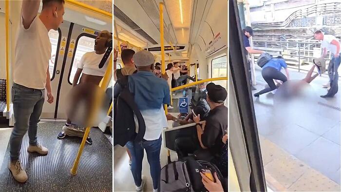 NextImg:London Train Passengers Eject, Detain Deranged Man Exposing Genitals In Front Of Children