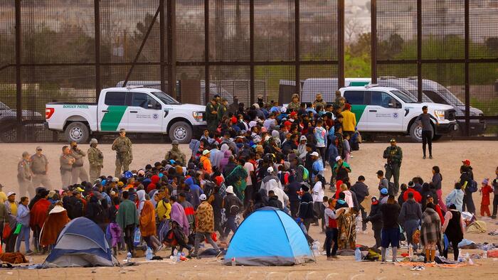 NextImg:U.S. Unauthorized Immigrant Population Reached A Record 14 Million In 2023