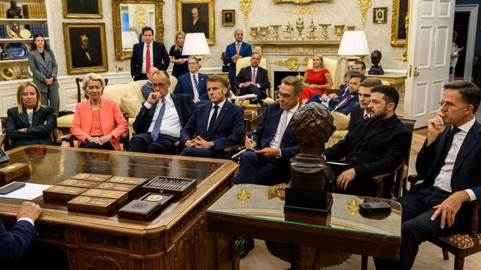 NextImg:'Coalition Of The Willing' Failed To Outplay Trump, Russia's Medvedev Says