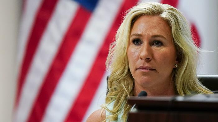 NextImg:AIPAC Attacks Rep Greene For Breaking With Republicans On Israel: 'Disgusting'