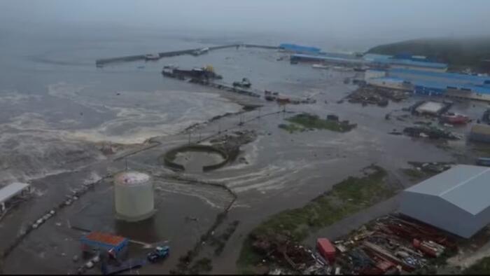 NextImg:Russian Nuclear Submarine Base Damaged By Tsunami, Satellite Images Reveal