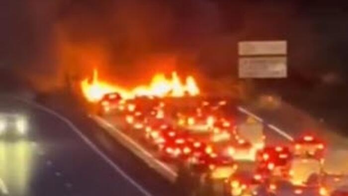 NextImg:France In Flames As The 'Block Everything' Protest Movement Sweeps The Country