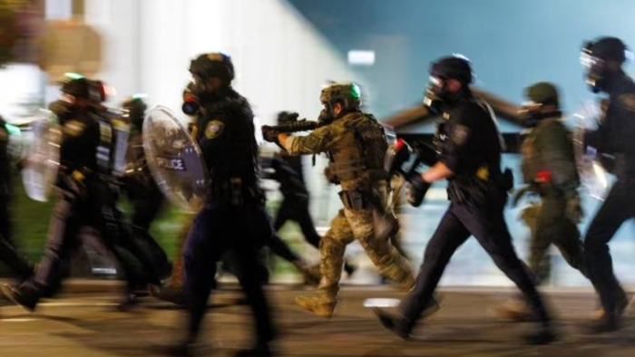 NextImg:Hegseth Sends 200 National Guard Troops Into Portland As Antifa Targets ICE