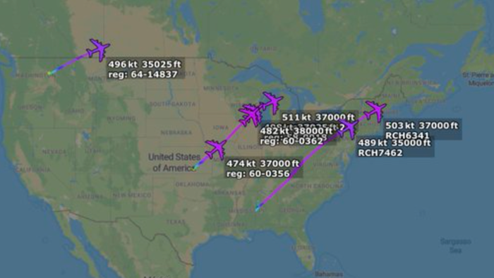 NextImg:Wave Of US Air Tankers Deploy To Europe