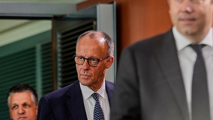 NextImg:Despite Warnings, Germany's Merz Says Billions In Russian Assets Can Be Tapped To Force Putin To Accept Peace