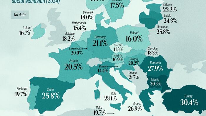 NextImg:Visualizing Europe's Poverty Rates By Country