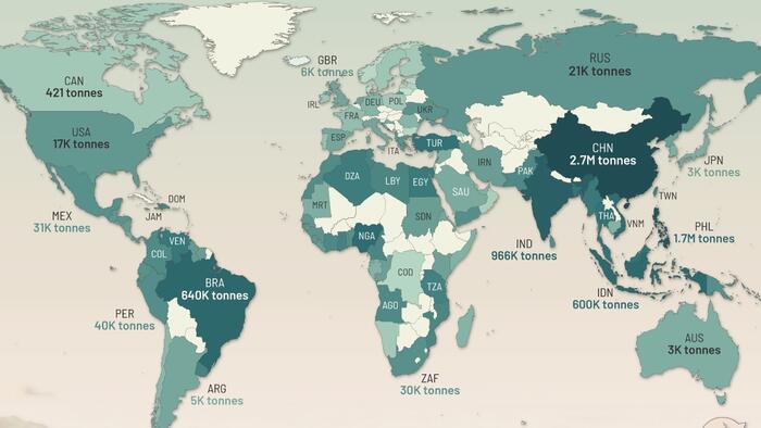 NextImg:Where The World's Ocean Plastic Waste Comes From