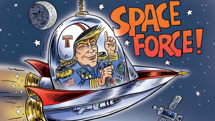 NextImg:Trump Set To Reveal New Space Force HQ Site In "Rocket City"