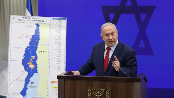 NextImg:Netanyahu Mulls Annexation In West Bank As Retribution For Europe's Growing Anti-Israel Stance