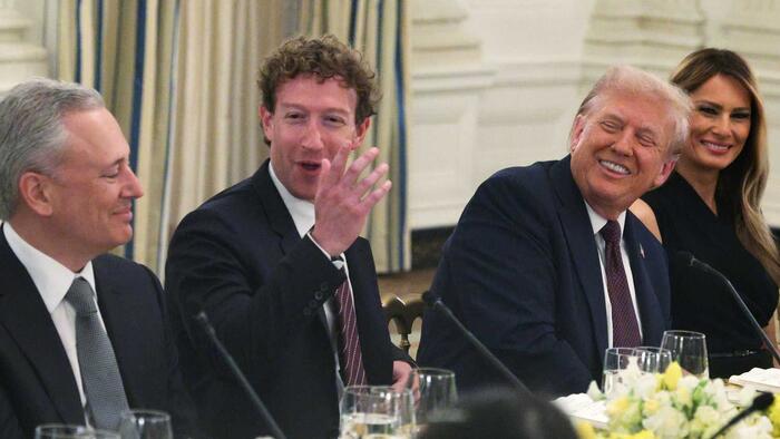 NextImg:Sacks, Chamath Describe 'Surreal' White House Dinner With Trump And Tech Elite