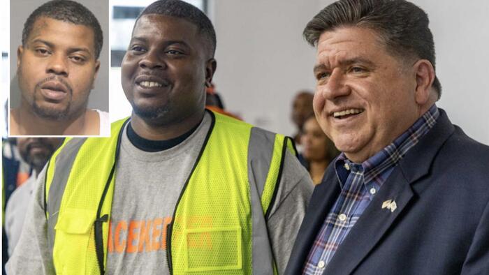 NextImg:Illinois Governor Pritzker Posed With Murder Suspect Working As "Peacekeeper" Days Before Deadly Robbery