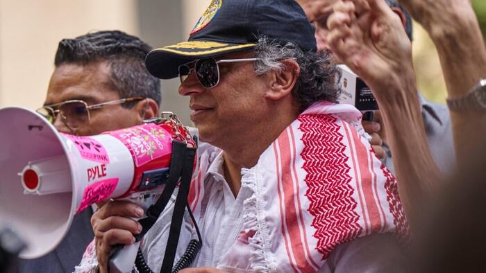 NextImg:US To Revoke Colombian President's Visa After He Urged US Soldiers To Defy Orders