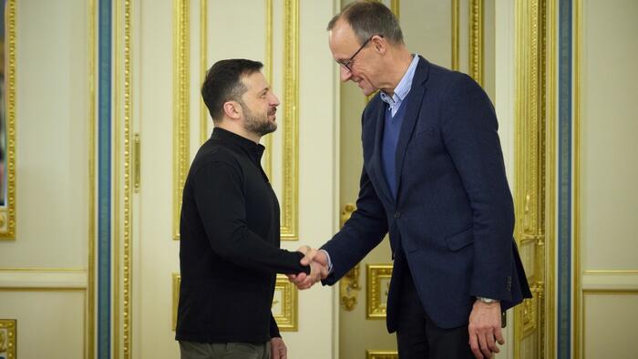 NextImg:Ukraine War To Drag On With No End In Sight: Germany's Merz