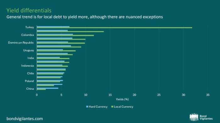 NextImg:From Dollars To Dinars; Bond Vigilantes See A "Local Pivot" To EM Debt