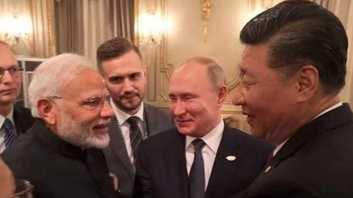 NextImg:Isolation, They Said: Xi Embraces Putin & Modi In Major China Summit - Trump Responds