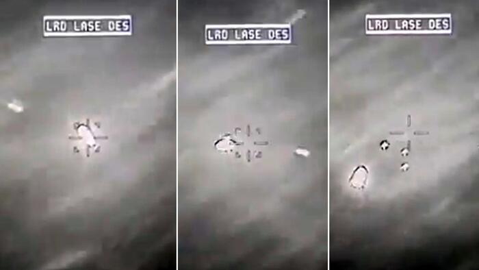 NextImg:Whistleblower Video: Unidentified Flying Object Survives U.S. Missile Attack