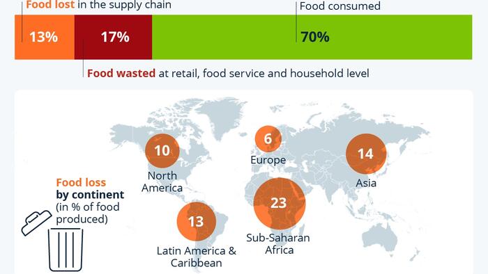 NextImg:30% Of Food Produced Worldwide Goes To Waste