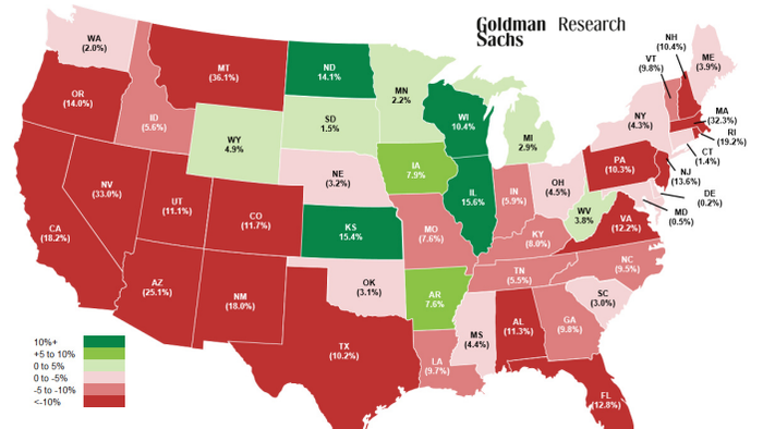 NextImg:U.S. Housing Heat Map Signals Ongoing Deceleration As Buyers Wait For Lower Rates
