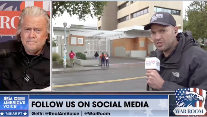 NextImg:ANTIFA By Night, NGOs By Day: Left-Wing Political Machine Runs 24/7 Outside Portland ICE Facility