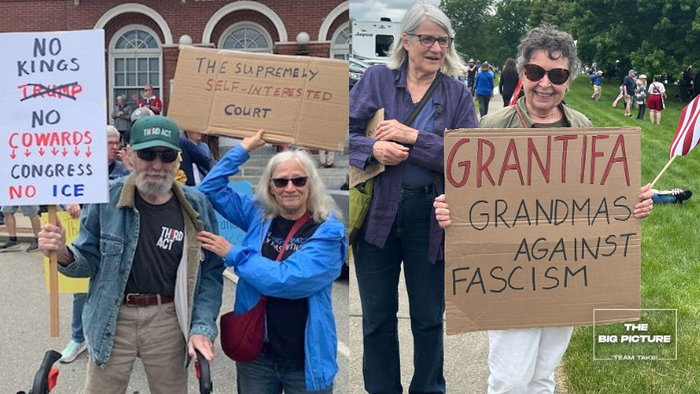 "Coup d'Flat": Billionaire-Funded 'No Kings' Color-Revolution Turns Into White Liberal Boomer Parade As Dems Become National Laughingstock