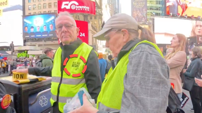 Watch: Liberal Boomer Paid-Protesters Caught Chaperoning At NYC ‘No Kings’ Protest Watch: Liberal Boomer Paid-Protesters Caught Chaperoning At NYC ‘No Kings’ Protest
