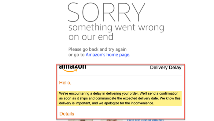 Now Amazon Package Delays? AWS Still Suffering “Degraded” Service Across US-East