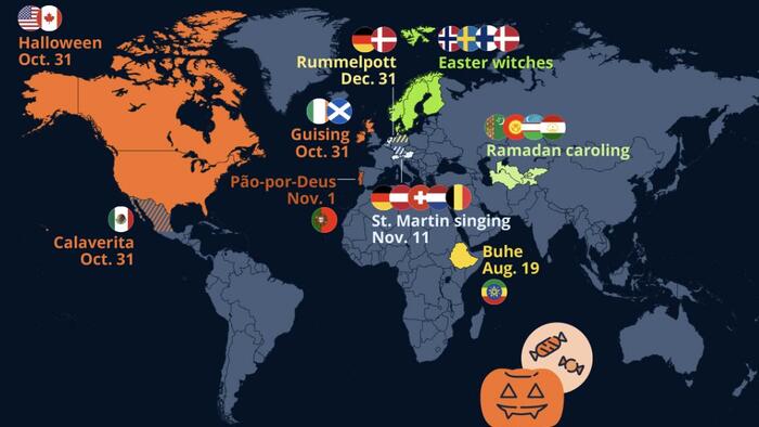 Trick-Or-Treat Around The World Trick-Or-Treat Around The World