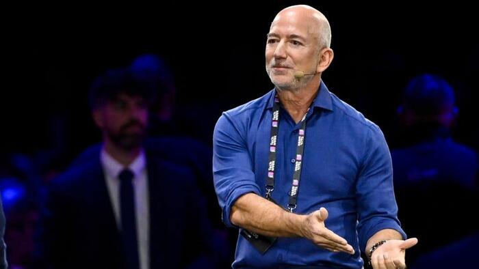 NextImg:Bezos Sees Data Centers in Space - Predicts AI 'Bubble' To Pay Off Like Dot-Coms