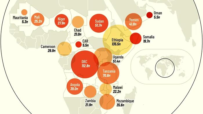 NextImg:Africa Is Home To 16 Of The World's 20 Fastest Growing Populations