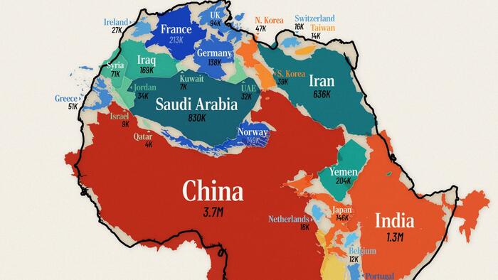NextImg:How Many Countries Fit In Africa? Visualizing The Continent's True Size