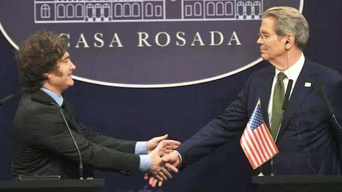 NextImg:US Bailout Of Argentina Begins: Bessent Purchases Pesos, Finalizes $20BN Currency Swap