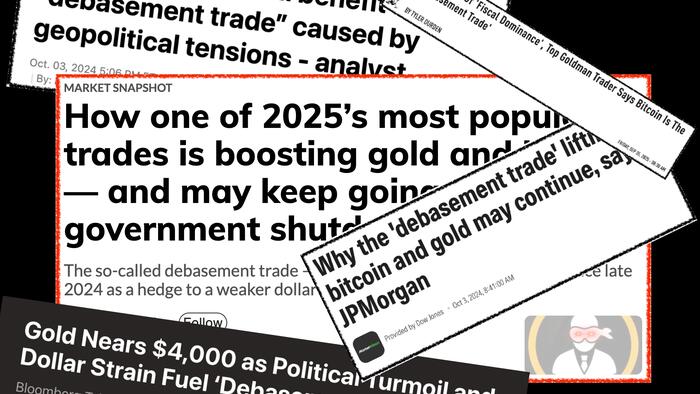 NextImg:The Debasement 'Trade': "Blue Horseshoe Loves Gold & Bitcoin"