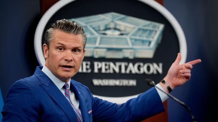 NextImg:'Goodbye': Hegseth Shows Legacy Media Outlets The Door Amid Revolt Against New Pentagon Press Policy