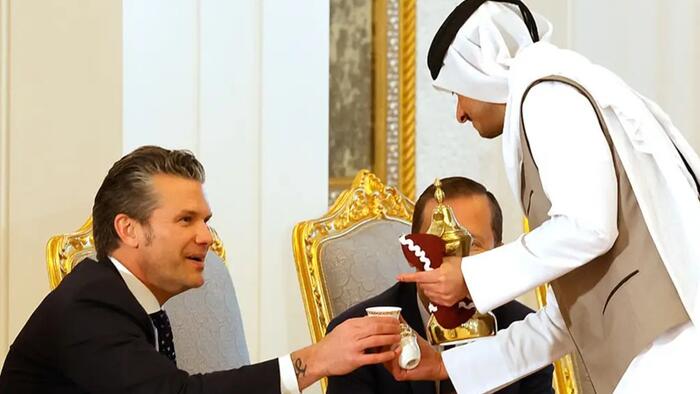 NextImg:America First? Hegseth Announces Qatar To Build Air Force Facility Deep In US Heartland