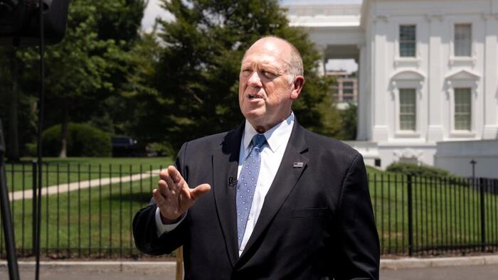 NextImg:Homan Says DOJ Probing Funding Behind 'Organized' Attacks On ICE