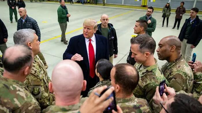 NextImg:Trump Vows Military Will Be Paid; IRS Furloughs Half Of Staff As Shutdown Enters Day 9