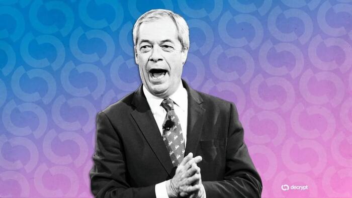 NextImg:'I Am Your Champion': Nigel Farage Makes Case For UK Crypto Reform