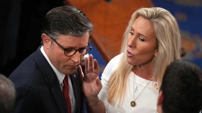 “It’s A Tinder Box”: GOP Members Consider Following MTG Into Retirement, Say White House Treats Them ‘Like Garbage’ “It’s A Tinder Box”: GOP Members Consider Following MTG Into Retirement, Say White House Treats Them ‘Like Garbage’