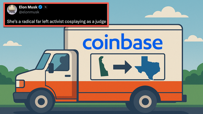 Coinbase Leaves Delaware For “Greener Pastures” In Texas As Exodus Continues Coinbase Leaves Delaware For “Greener Pastures” In Texas As Exodus Continues
