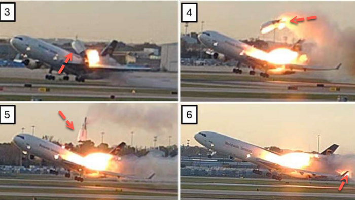 New NTSB Images Show Moment UPS Air Freighter’s Engine Ripped Off On Takeoff New NTSB Images Show Moment UPS Air Freighter’s Engine Ripped Off On Takeoff