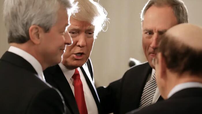 Trump To Strengthen Wall Street Ties With Private Dinner At White House Tonight Trump To Strengthen Wall Street Ties With Private Dinner At White House Tonight