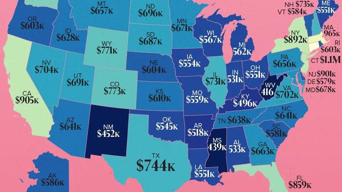 This Is The Income Needed To Join The Top 1% In Every State This Is The Income Needed To Join The Top 1% In Every State