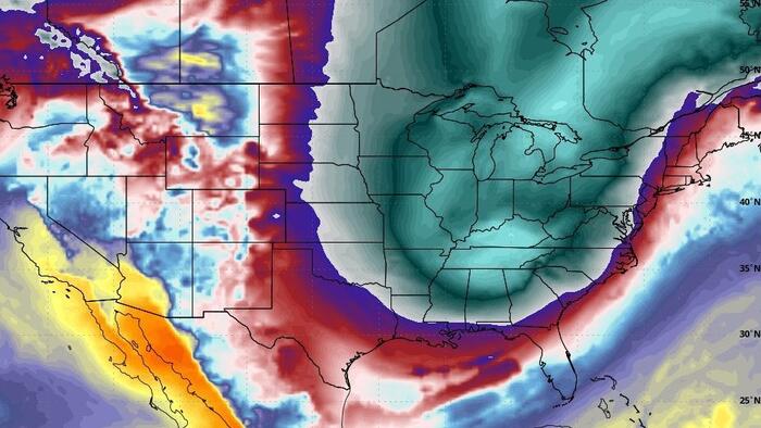 Polar Blast Sweeps Across U.S. East, Unleashing First Snow Of Season Polar Blast Sweeps Across U.S. East, Unleashing First Snow Of Season