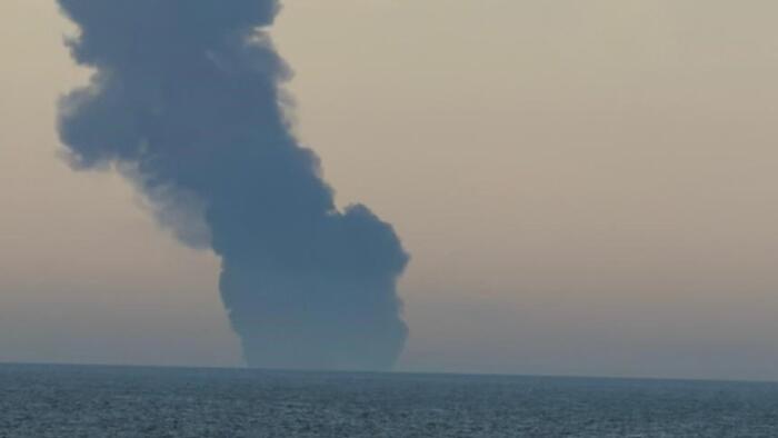 Sanctioned Russia-Bound Oil Tanker At Risk Of Sinking After Mine Strike Sanctioned Russia-Bound Oil Tanker At Risk Of Sinking After Mine Strike